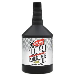 #084-014: Red Line® 10W40 Motorcycle Oil (sold in quarts only)