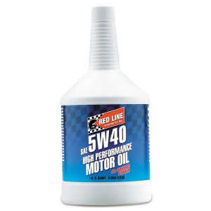 #084-054: Red Line® 5W40 Motor Oil (sold in quarts)