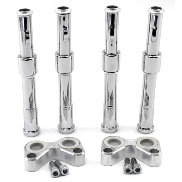 Zipper's Telescoping Pushrod Covers for XL® Sportster® and Buell® Models