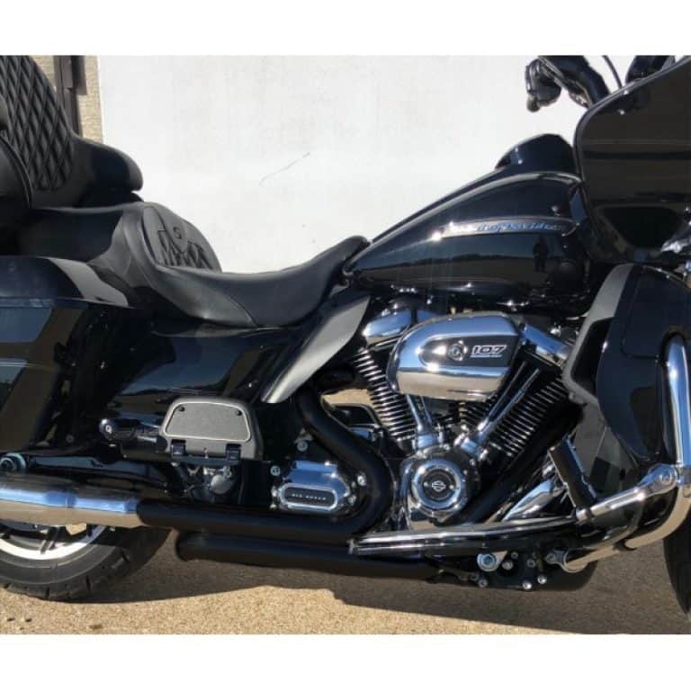 KHROME WERKS M8 2INTO2 HIGH PERFORMANCE EXHAUST BLACK ECLIPSE