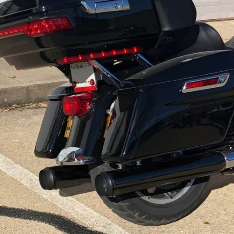 KHROME WERKS M8 2INTO2 HIGH PERFORMANCE EXHAUST BLACK ECLIPSE