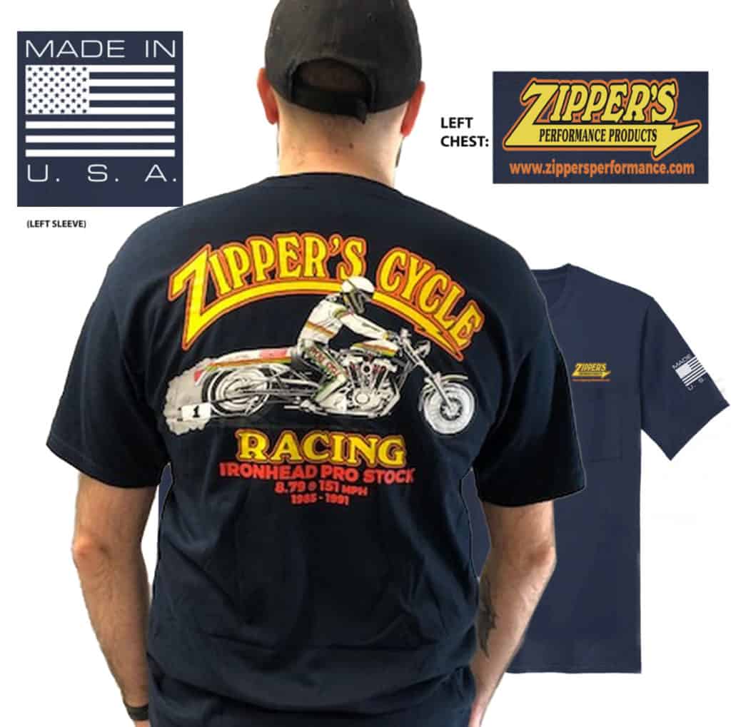 Zipper's Nostalgic Legacy Tshirt Zippers Performance