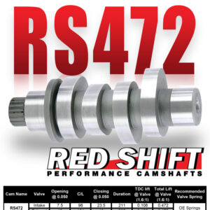 RED SHIFT CAMS® FOR MILWAUKEE-EIGHT® ENGINES - Zippers