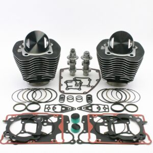 SECRFT AFFAIR MODS ２SET Zipper's Sleeper 107 kit for '07-'17 Twin Cam® - Zippers